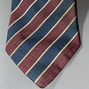 Vintage Maximilian 50s 60s Necktie Men Tie Striped Rat Pack MCM Mod Madmen